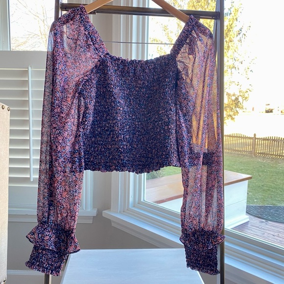 1. State “Winter Willow” Smoked Top Size Small - Picture 2 of 11